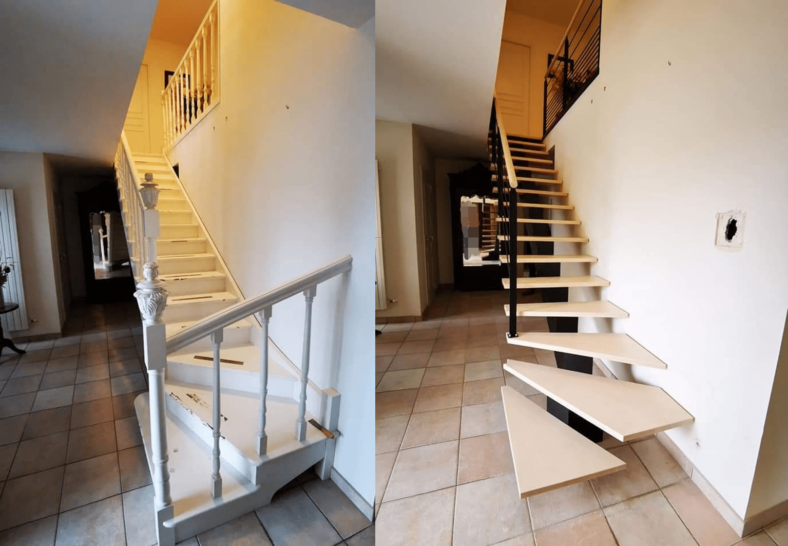 Installation escalier la Roche sur Yon - ABEG